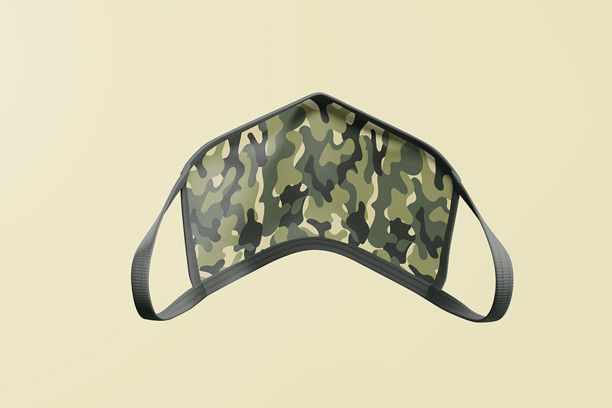 Face Mask Mockup, a Mask Mockup by AnagramDesign (Photo 9 of 10)