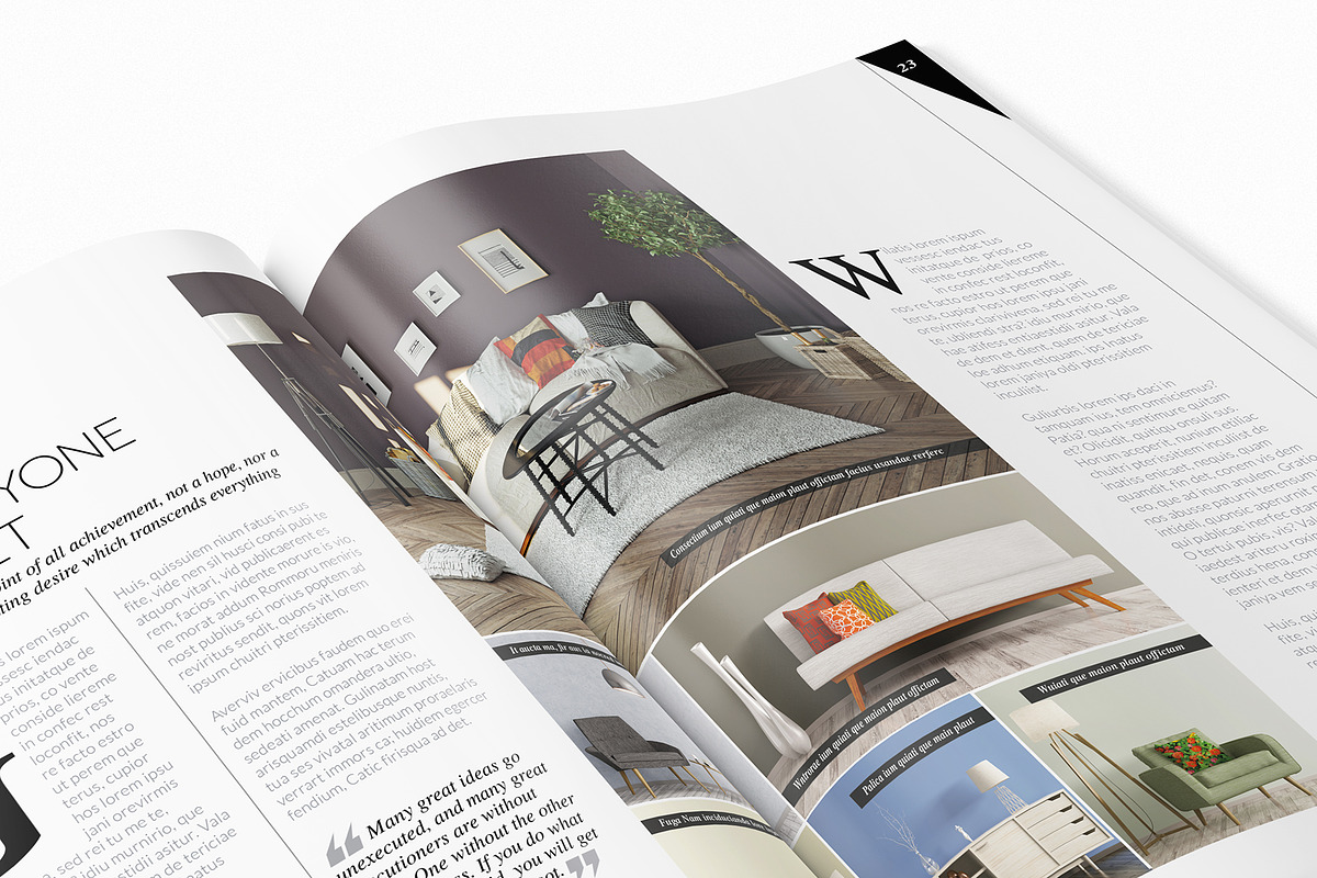 Magazine Template InDesign 12, a Magazine Template by Love Graphic Design (Photo 8 of 20)