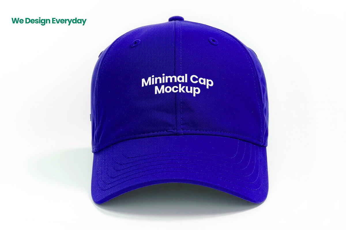 Real Cap Mockup, a Hat Mockup by We Design Everyday (Photo 5 of 7)