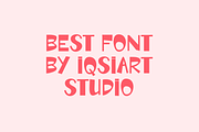 Cholika Dernot - Funny Font, a Sans Serif Font by Iqsiart Studio (Thumbnail 3 of 6)