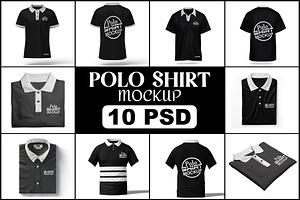 Polo T-Shirt Mockup, a Shirt Mockup by mockupbuys