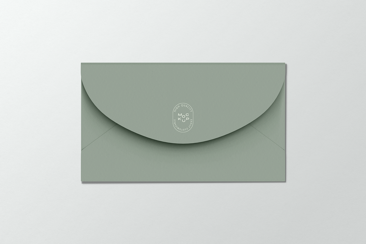 Envelope & Greeting Card Mockup, a Print Template by Mockupdaddy (Photo 7 of 8)