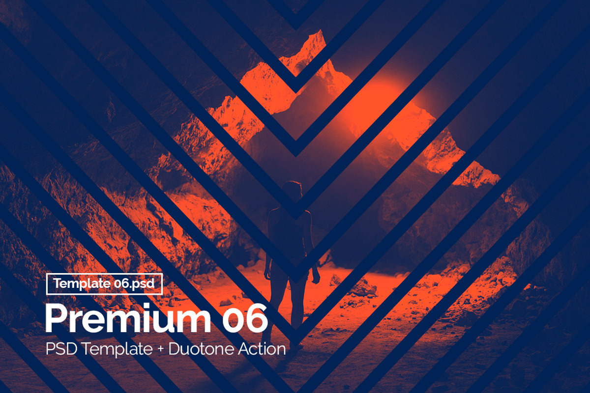 PSD Template Duotone Action preview 8