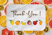 20 Fruits Healthy Food in Line Art, a Food Illustration by jongcreative (Thumbnail 5 of 5)