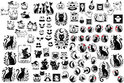 MEGA Halloween Bundle 558 items, a Seasonal Illustration by TatianaCociorva (Thumbnail 11 of 12)