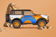 SUV Car Mockup, an Advertising Mockup by WebAndCat (Thumbnail 8 of 14)
