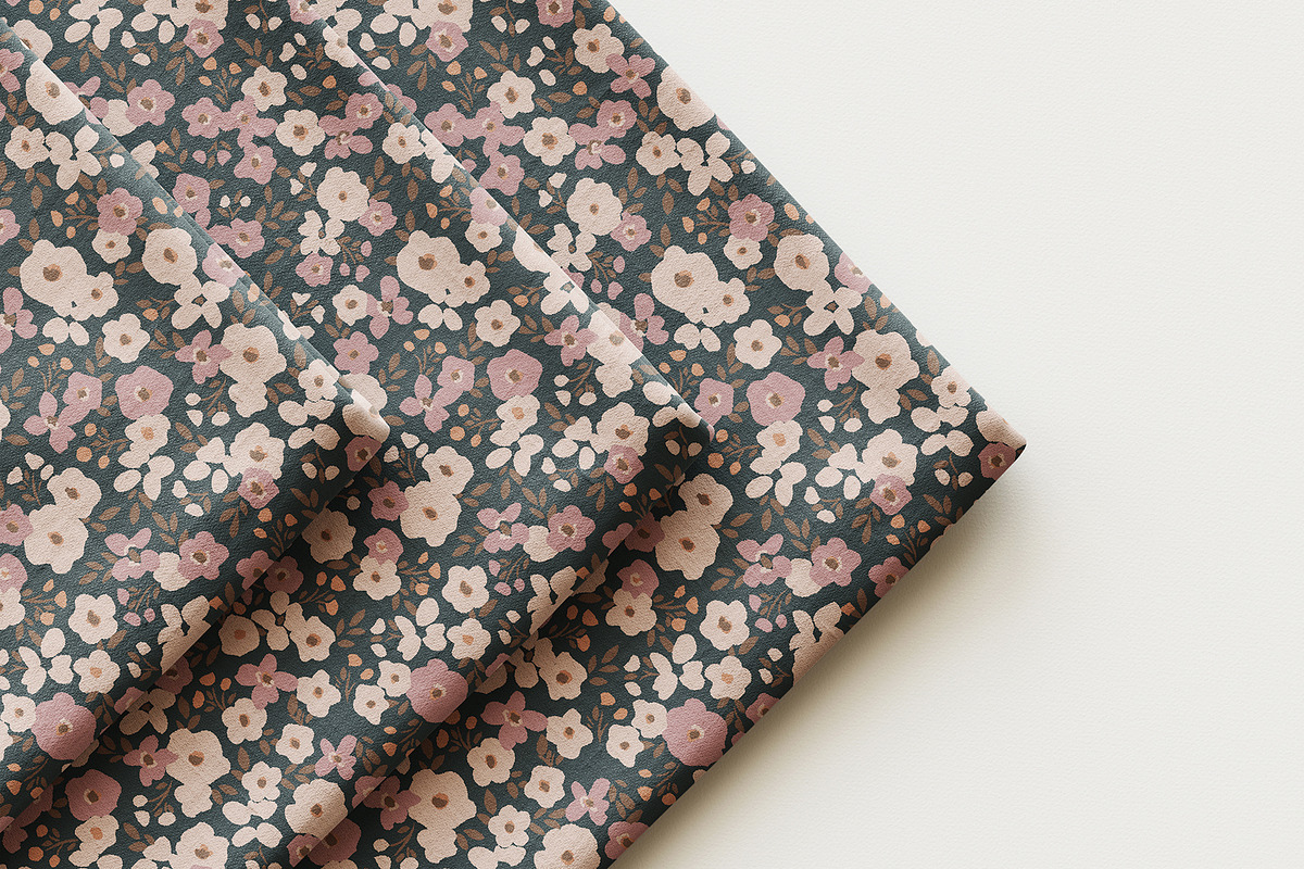 Botanical Elegant Floral Pattern, a Pattern Graphic by StudioGlouna (Photo 5 of 13)