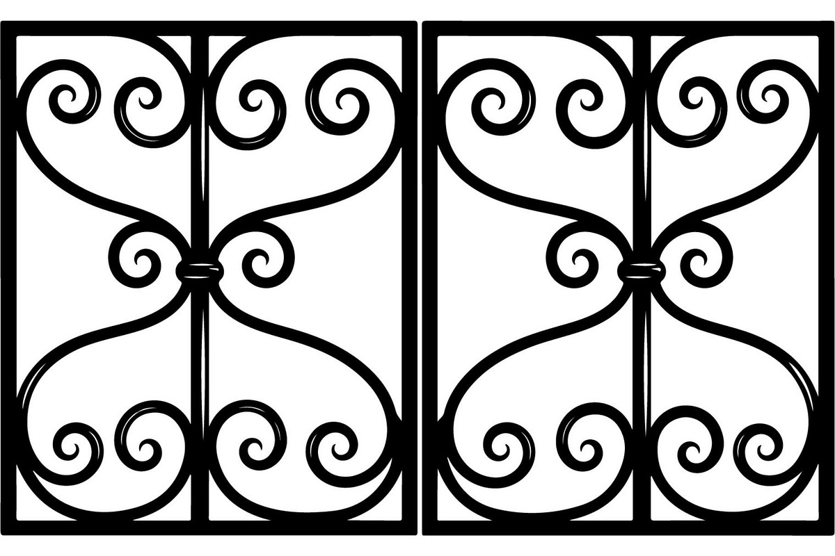 Ornamental Scroll Engraving Panel, a Decorative Illustration by Designer_Momina (Photo 7 of 20)