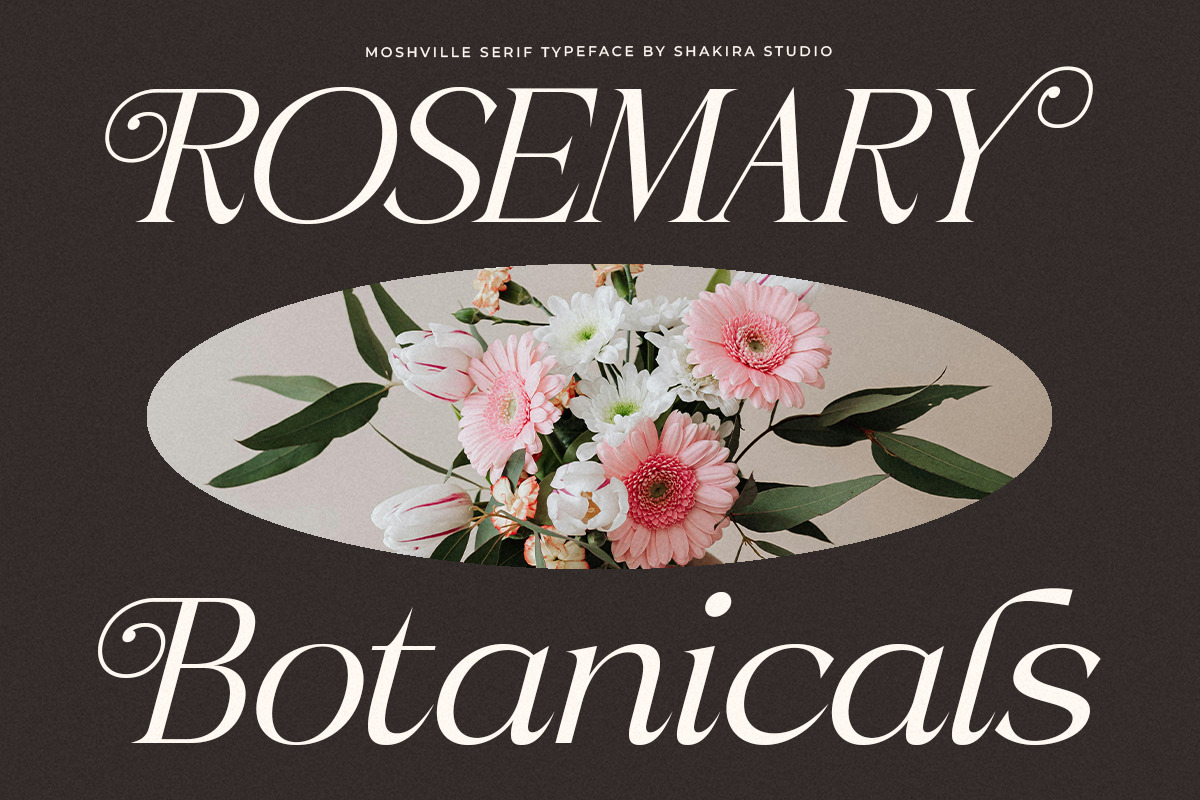 Moshville - Stylish Classy Serif, a Serif Font by Shakira Studio (Photo 3 of 10)
