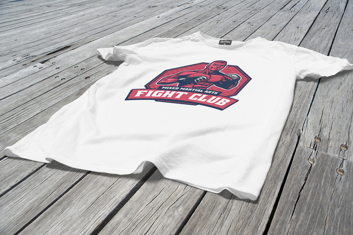 MMA Fighting Club Logo, a Branding & Logo Template by bazzier_graphik (Photo 3 of 4)