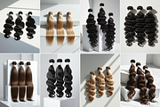 Luxury Hair models Photos Bundle, a Beauty & Fashion Photo by My Template Studio (Thumbnail 4 of 13)