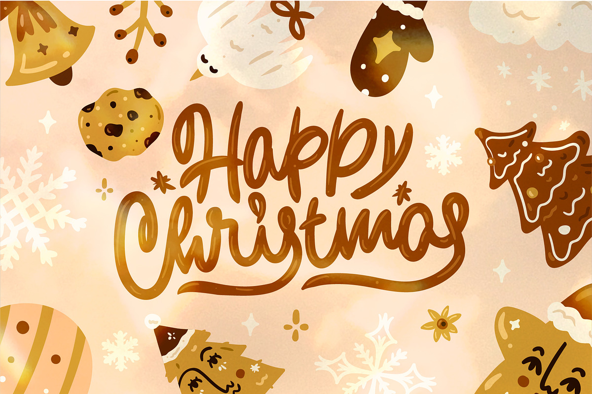 Christmas Collection — Gingerbread, an Animal Illustration by adwintash (Photo 6 of 18)