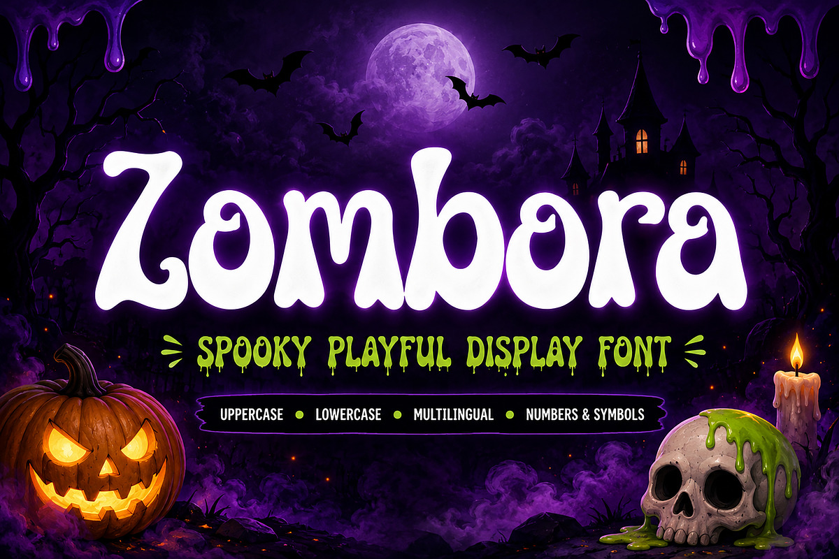 Zombora, a Slab Serif Font by Wow Magic (Photo 3 of 6)