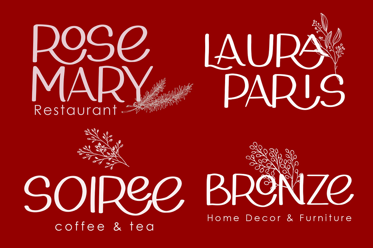 La Rosie - Stylish Handwritting Font preview 3
