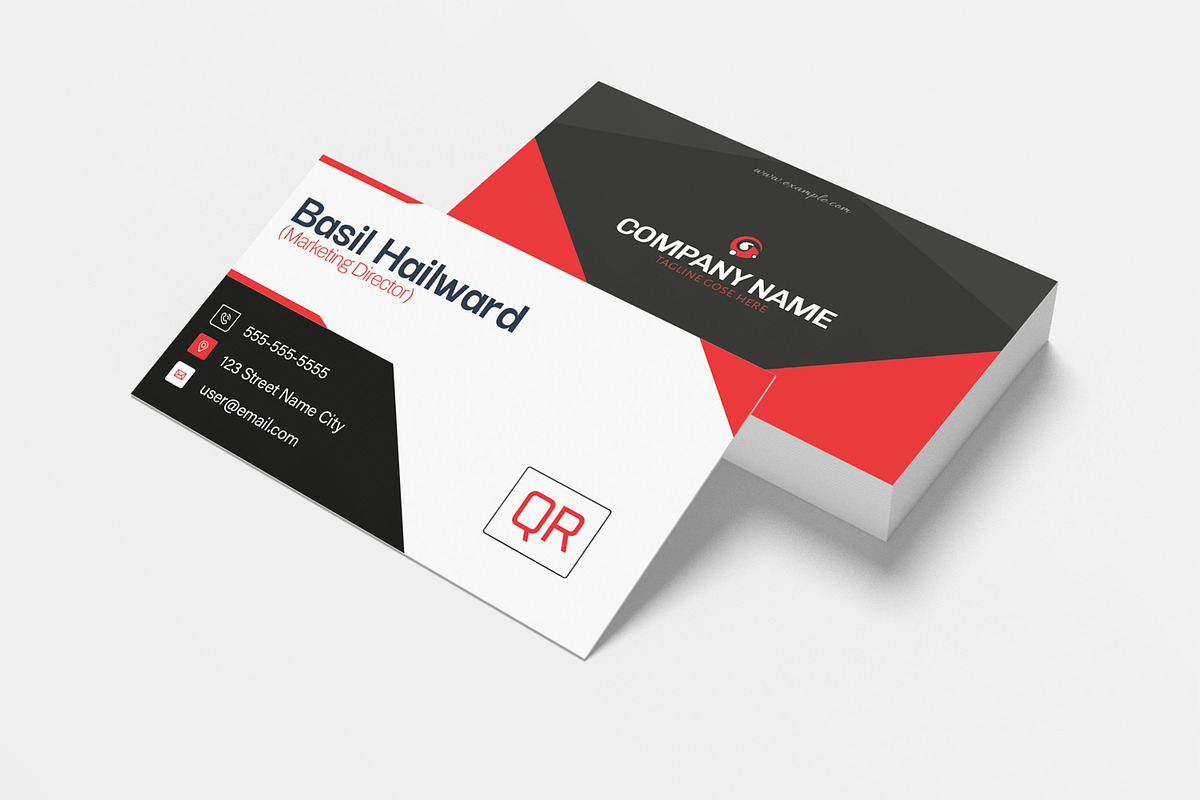 Business Card Template, a Business Card Template by MightyDesign (Photo 2 of 6)