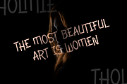 Tholmie - Font, a Handwritten Font by artchiles_design (Thumbnail 3 of 5)
