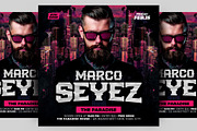 DJ Concert Flyer, a Flyer Template by AyumaDesign (Thumbnail 2 of 3)