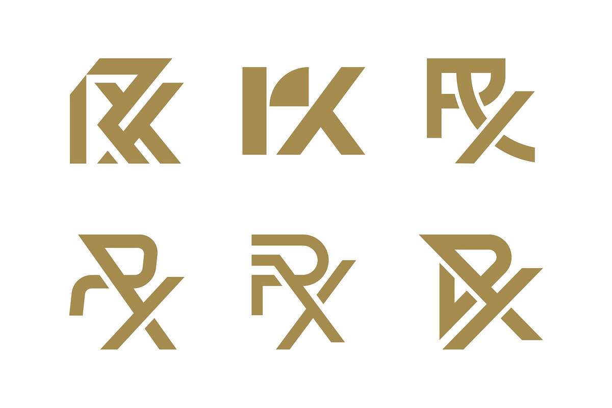Letter RX Logo Set, a Branding & Logo Template by Buqancreative (Photo 3 of 4)