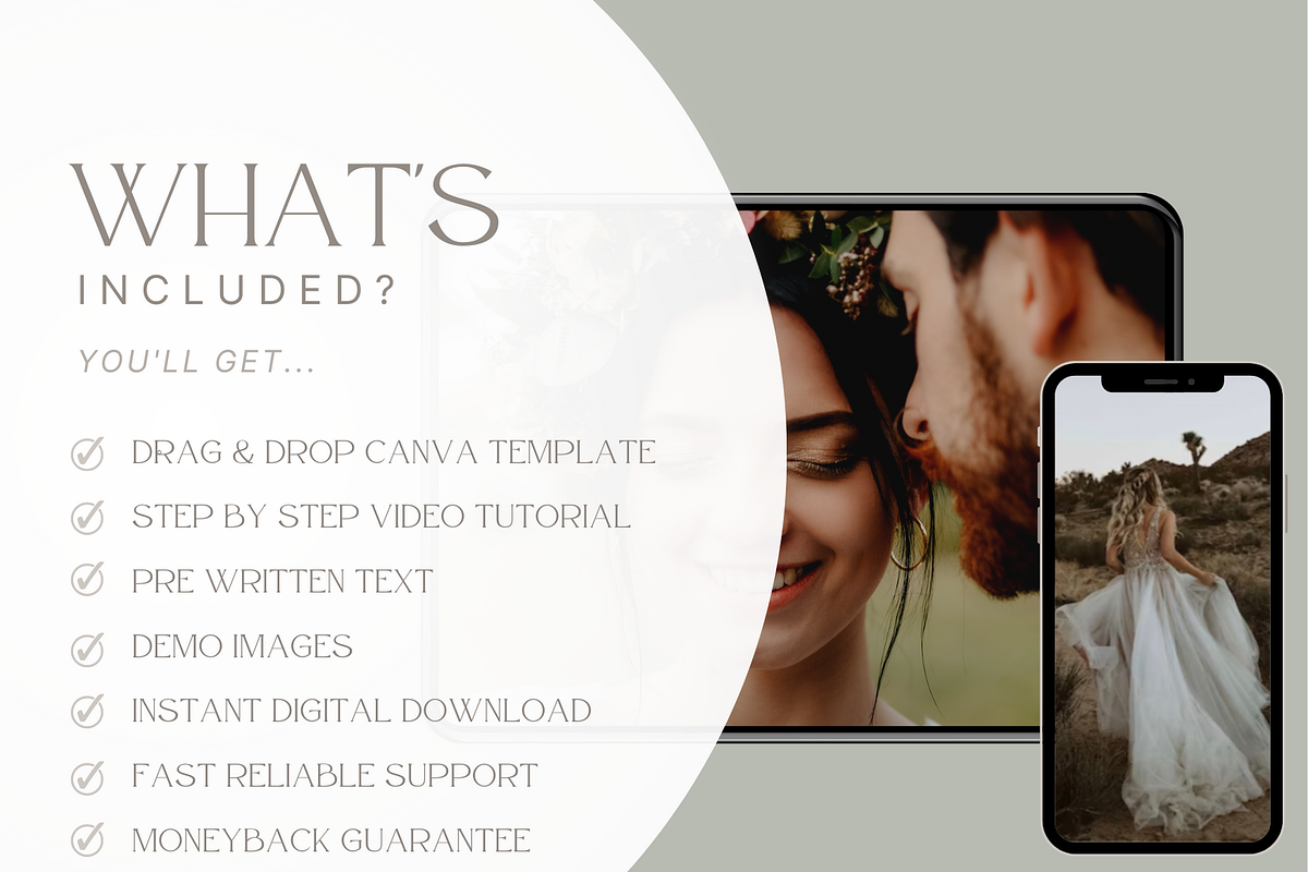 GOLD Wedding Photography Guide, a Magazine Template by Signature Edits (Photo 7 of 11)