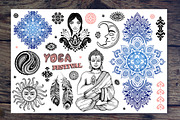Set of Bohemian style flash tattoos, an Icon by Transia (Thumbnail 1 of 5)