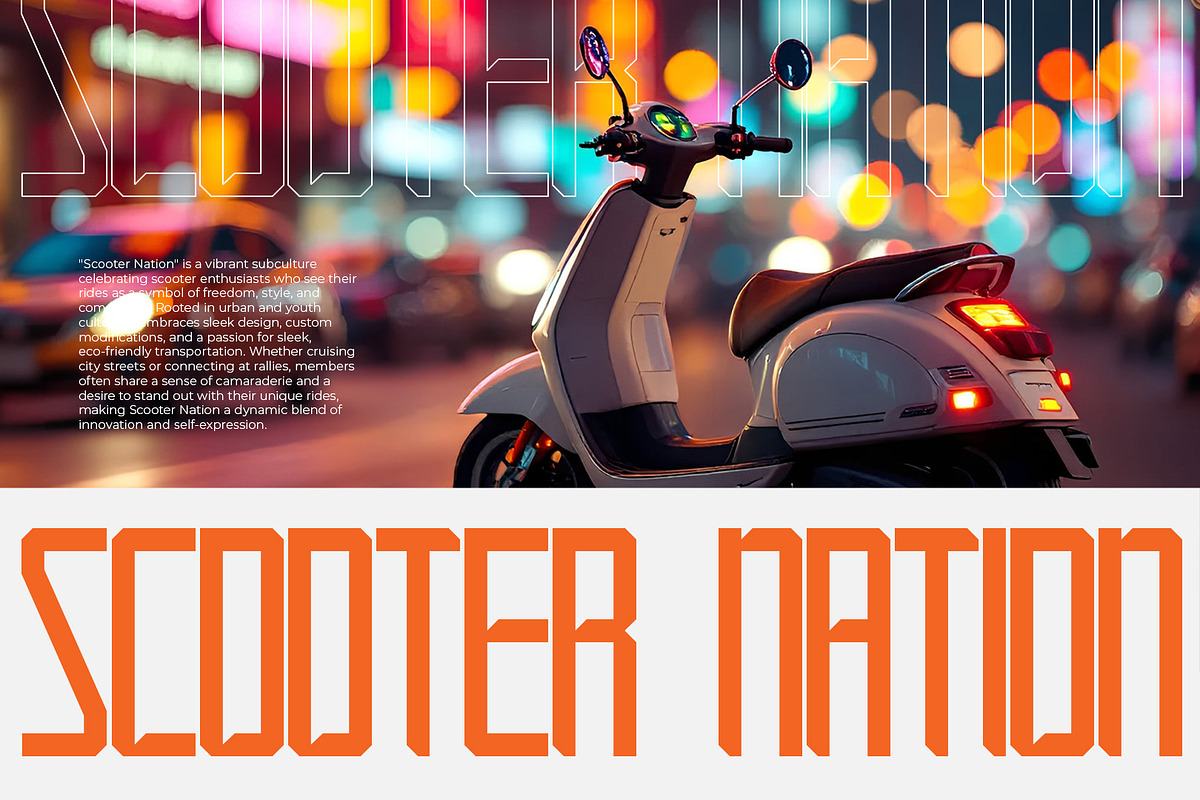 Hexant Condensed - Geometry Condense, a Sans Serif Font by CuratedType Studio (Photo 10 of 10)