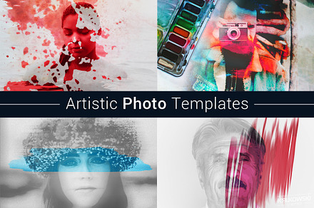 Comic Photo Template preview 2