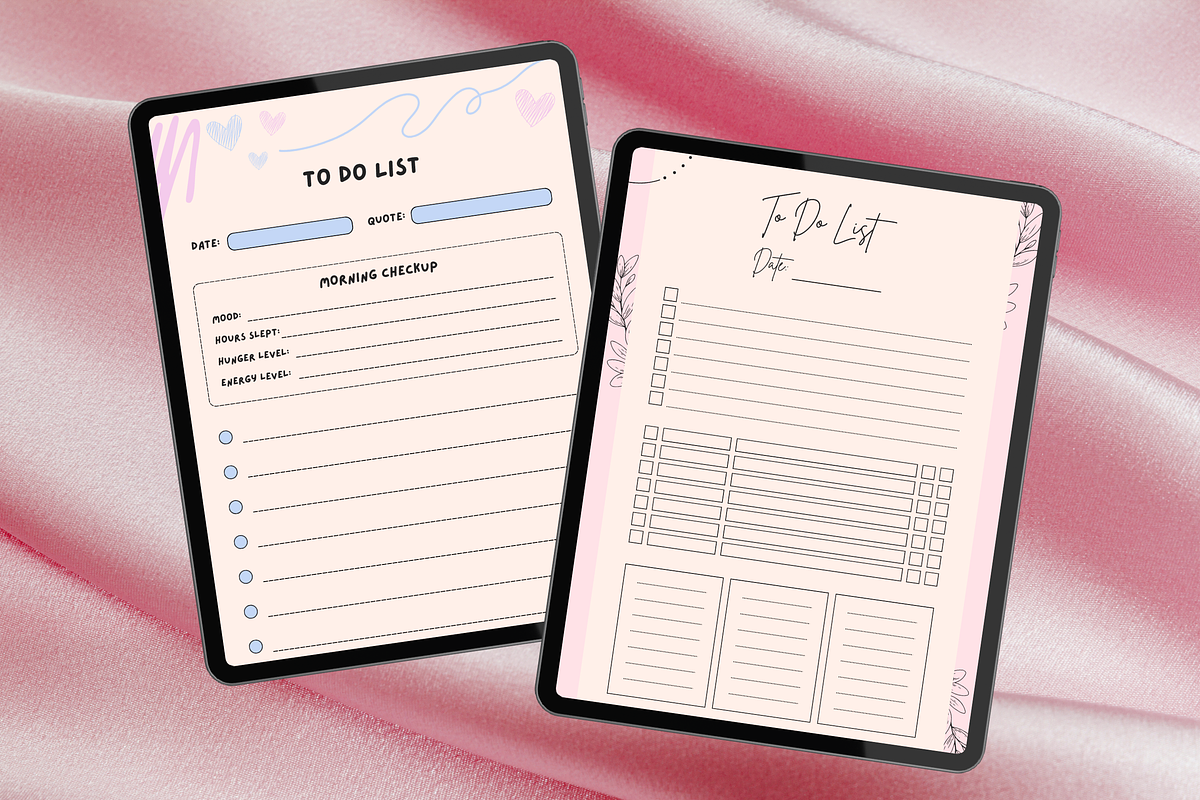 20 Multistyle Planners Templates, a Templates & Theme by TemplateCastleStore (Photo 3 of 9)