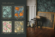 Victorian Garden Roses Pattern, a Pattern Graphic by PenguinArtStudio (Thumbnail 3 of 7)