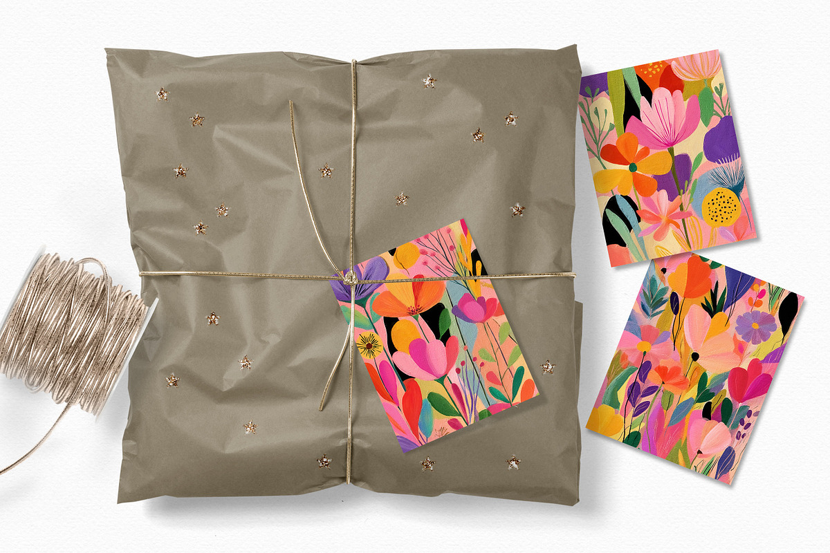 Color Pop Florals, a Decorative Illustration by rileyBgraphics (Photo 5 of 7)