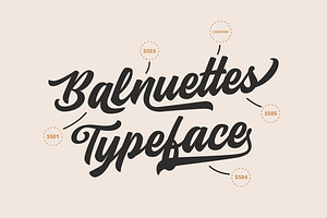 Balnuettes - Modern Script