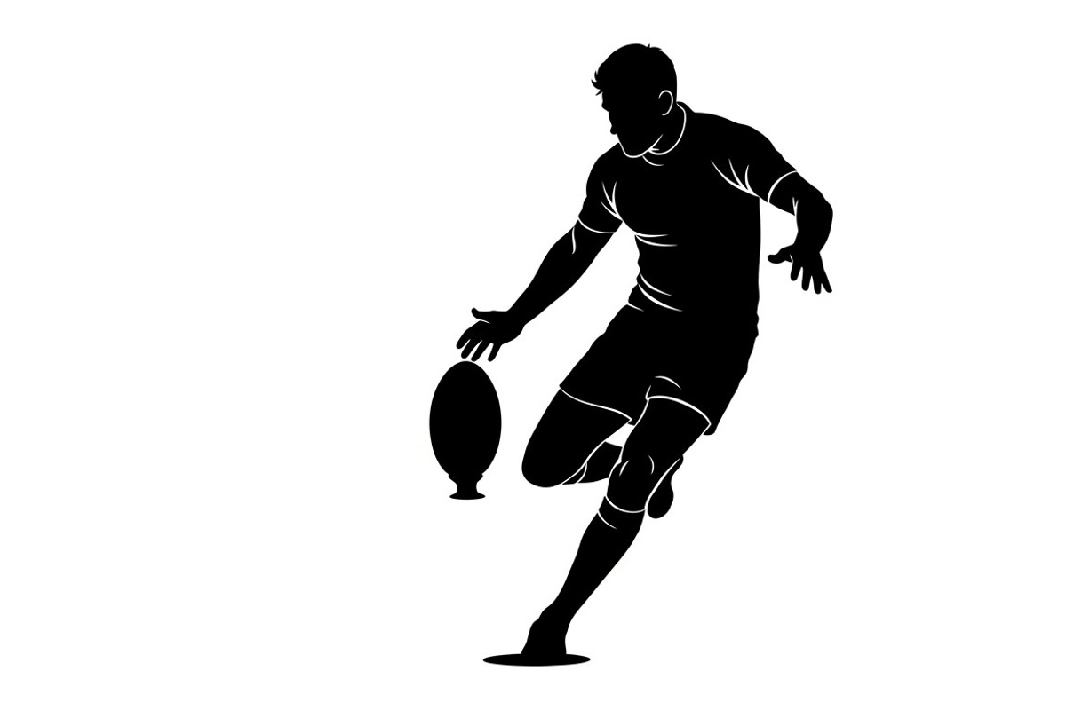 Rugby Player Silhouette Pack, an Illustration by Amazin_art (Photo 24 of 31)