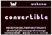 Most Famous font, a Font by weknow (Thumbnail 3 of 5)