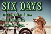 Saloon Girl, a Font by FontMesa (Thumbnail 3 of 6)