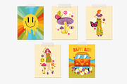 RETRO VIBES Graphics Bundle, a Person Illustration by Katerina Osa (Thumbnail 14 of 23)