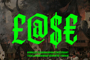 Monastic Font, a Blackletter Font by Handmadefont (Thumbnail 11 of 11)