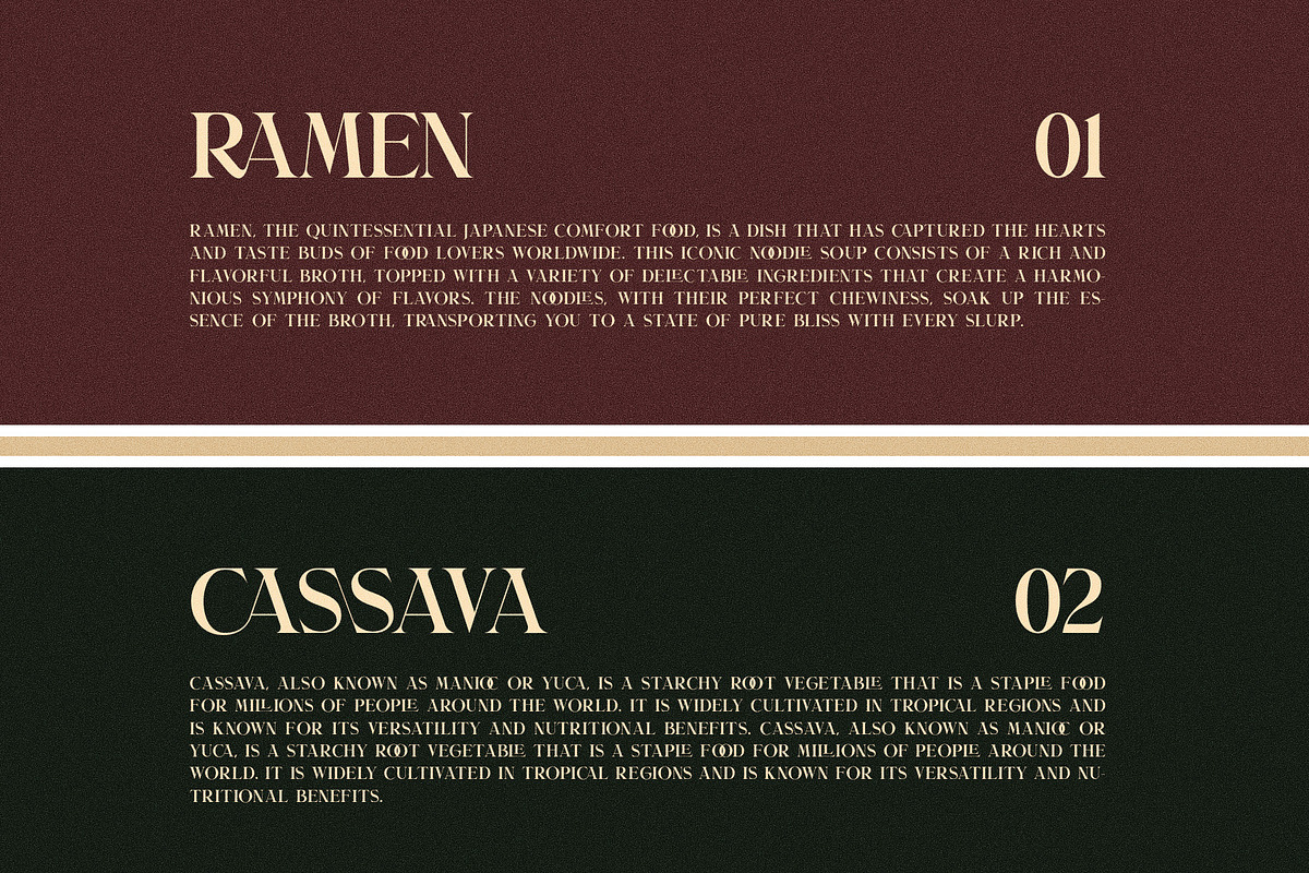 Calldera Elegant Serif Font, a Serif Font by Graphicxell (Photo 3 of 10)
