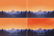 Grunge Texture Brushes For Procreate, a Brush Add-On by Pawsitively Aesthetic (Thumbnail 2 of 9)