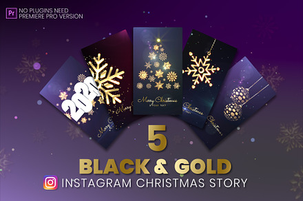 Instagram Christmas Story - Animated, a Card Template by Bikomart