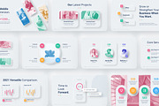 Neumorphic Style 2021 Powerpoint, a Presentation Template by Brandearth RRGraph (Thumbnail 10 of 30)