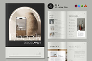 Editorial E-book Template Canva, a Brochure Template by NorthPeak (Thumbnail 1 of 7)