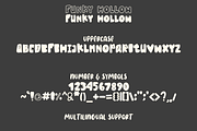 Funky Hollow, a Sans Serif Font by Dm Studio (Thumbnail 9 of 11)
