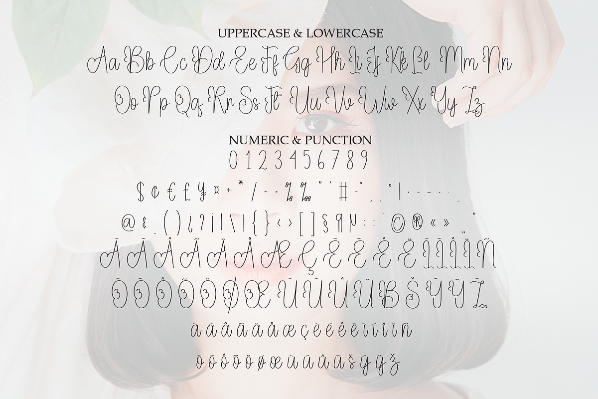 Beauty | Script Font preview 7