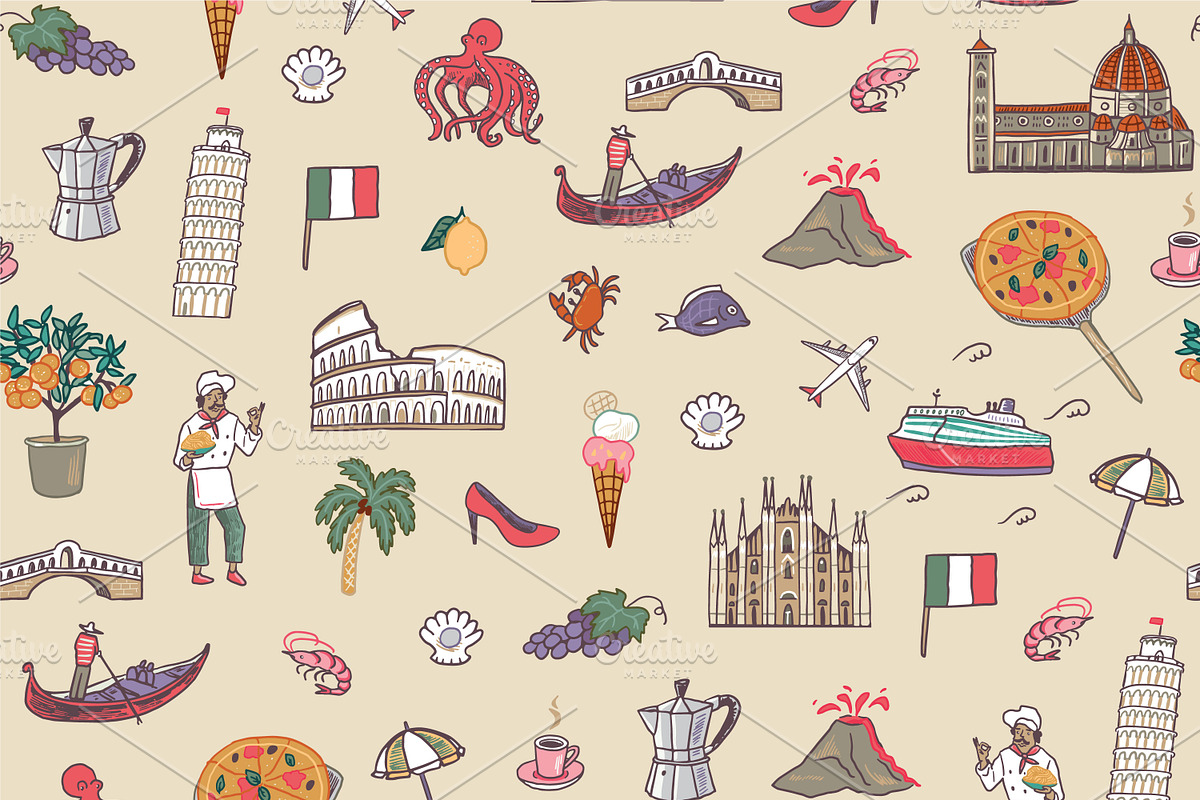 Italy Map, an Illustration by GooseFrol (Photo 8 of 10)