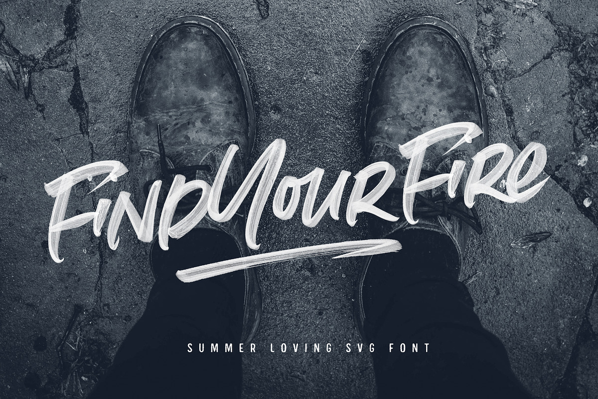 Summer Loving Font Collection, a Sans Serif Font by Nicky Laatz (Photo 12 of 43)