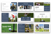Golfclub – Business PowerPoint, a Presentation Template by kreatifreya (Thumbnail 4 of 5)