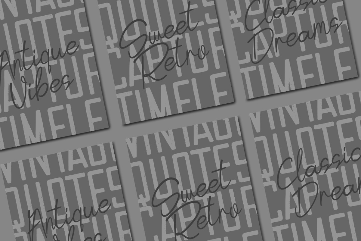 Branson Hellings – Vintage Font Duo, a Sans Serif Font by Bayuktx (Photo 3 of 8)