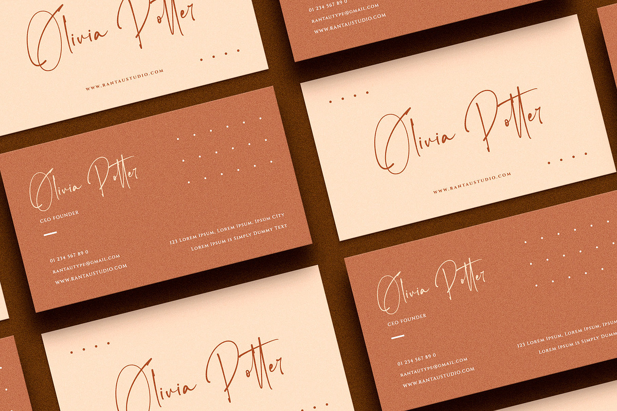 Haramosh - Elegant Signature Font, a Script Font by RantautypeStudio (Photo 9 of 16)