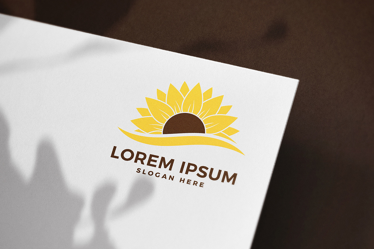 Sunflower Logo Templates & Cliparts, an Object Graphic by P.F. Creative Lab (Photo 6 of 7)