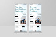 Business Conference Roll Up Banner, a Poster Template by Annora Studio (Thumbnail 2 of 6)