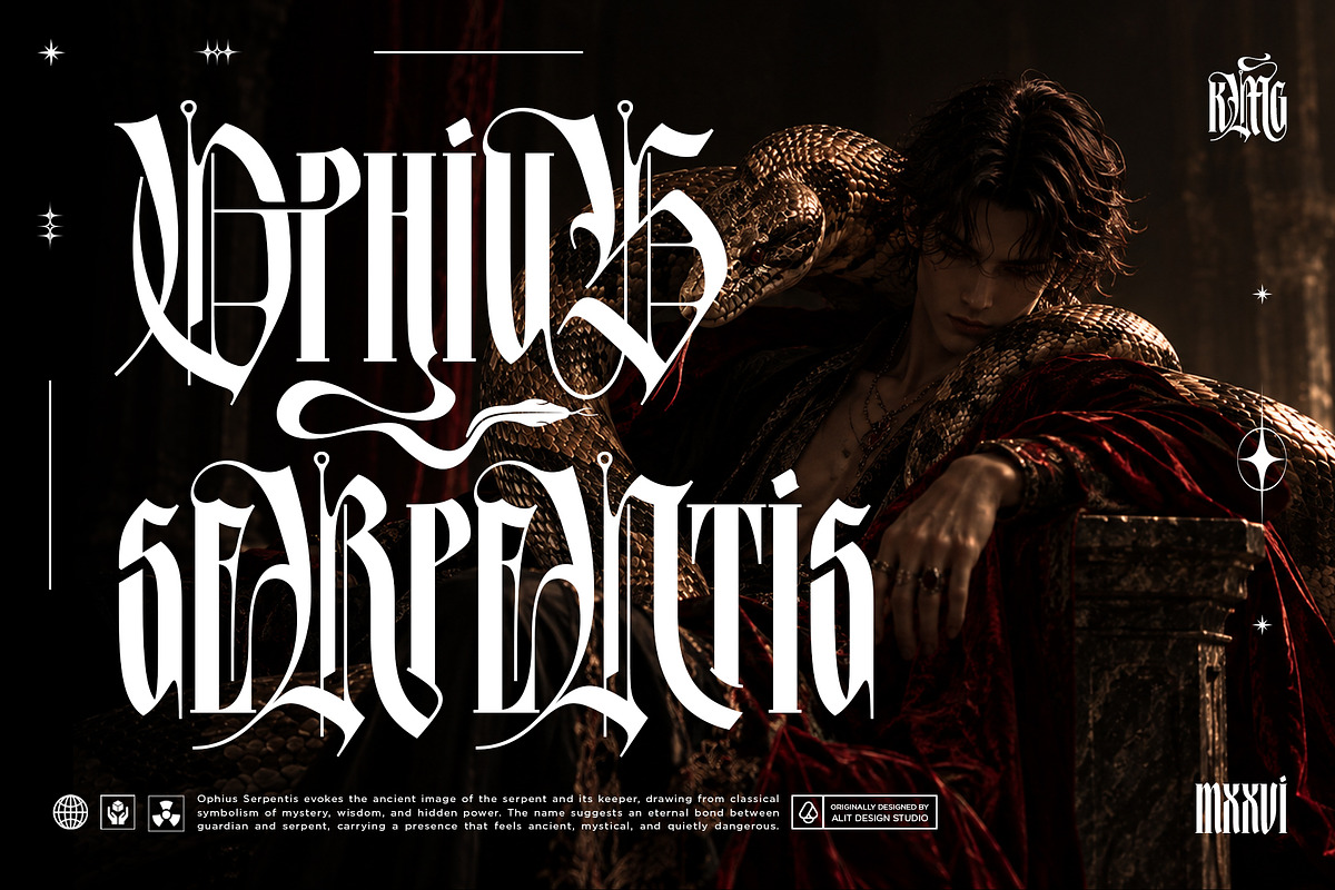 Anakfonta Typeface, a Blackletter Font by alit design (Photo 6 of 20)